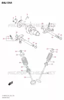 ARBRE A CAMES   SOUPAPES pour Suzuki KINGQUAD 400 2023