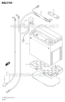 BATTERIE pour Suzuki KINGQUAD 400 2023