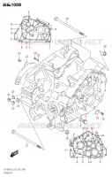 CARTERS MOTEUR pour Suzuki KINGQUAD 400 2023