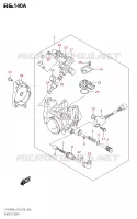 CORPS DE PAPILLON pour Suzuki KINGQUAD 400 2023