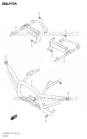 REPOSE PIEDS pour Suzuki KINGQUAD 400 2023