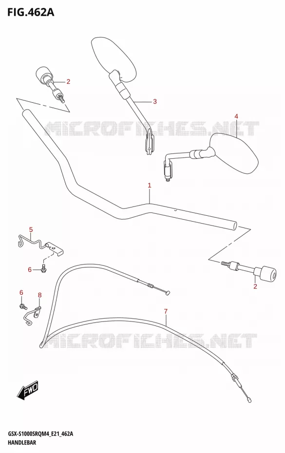 GUIDON Suzuki MOTO 1000 KATANA 2024  GSX-S1000SRQ M4 (E21)