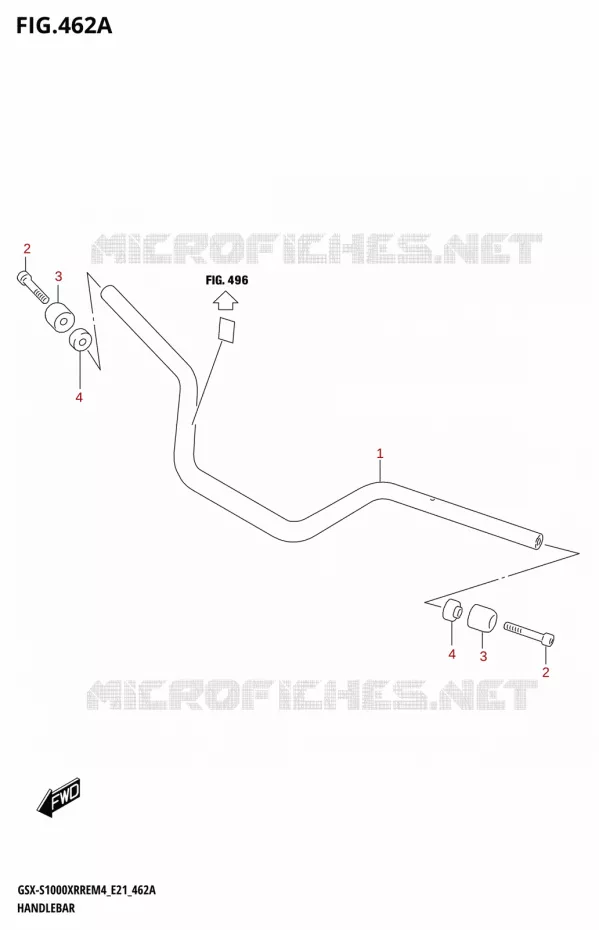 GUIDON Suzuki MOTO 1000 GSX-S 2024  GSX-S1000XRRE M4 (E21)