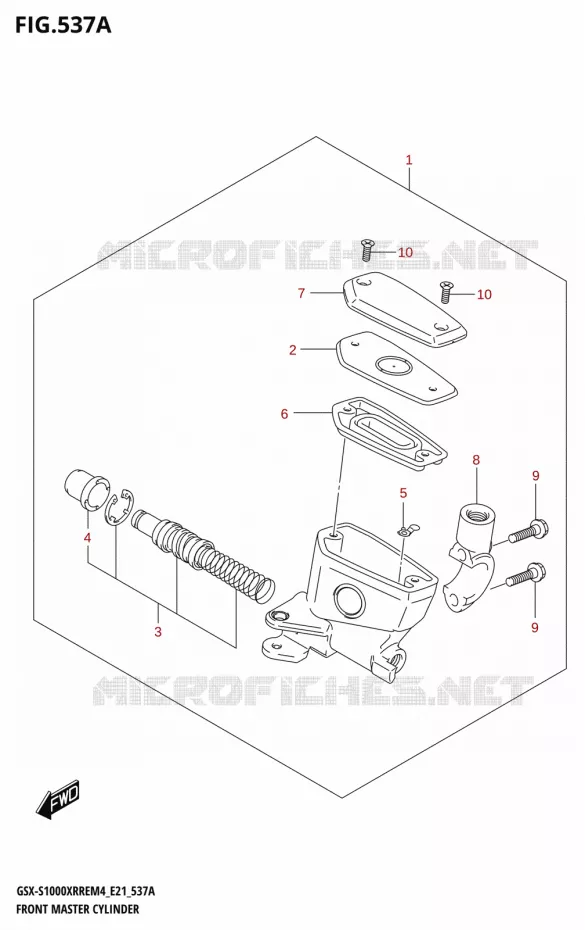 MAITRE CYLINDRE AVANT Suzuki MOTO 1000 GSX-S 2024  GSX-S1000XRRE M4 (E21)