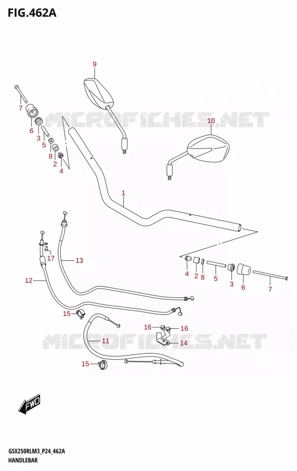 GUIDON Suzuki MOTO 250 GSX-R 2023  GSX250RL M3 (P24)