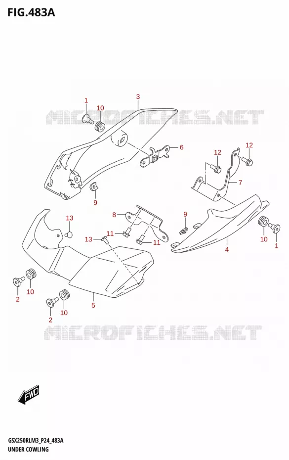 SABOT Suzuki MOTO 250 GSX-R 2023  GSX250RL M3 (P24)