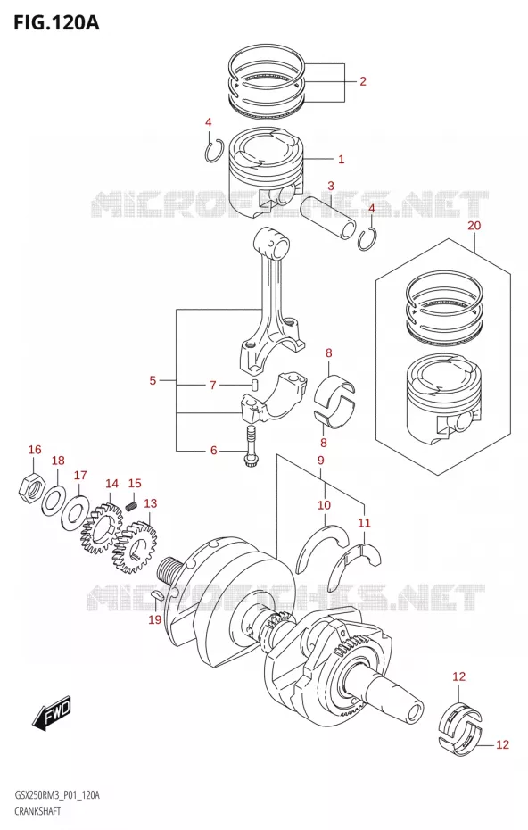 VILEBREQUIN Suzuki MOTO 250 GSX-R 2023  GSX250RRLJ M3 (P01)