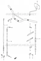 GUIDON pour Suzuki TS-ER 125 1998