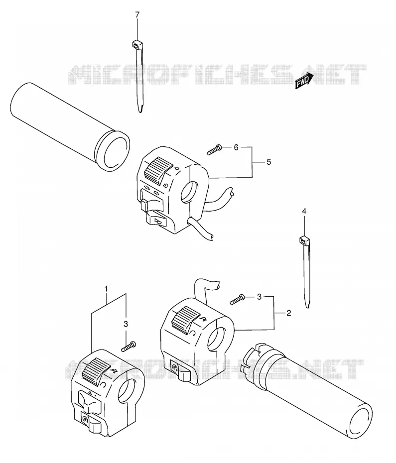 COMMODOS (MODELE K3) Suzuki MOTO 1500 INTRUDER 2014  VL1500K3(E2)