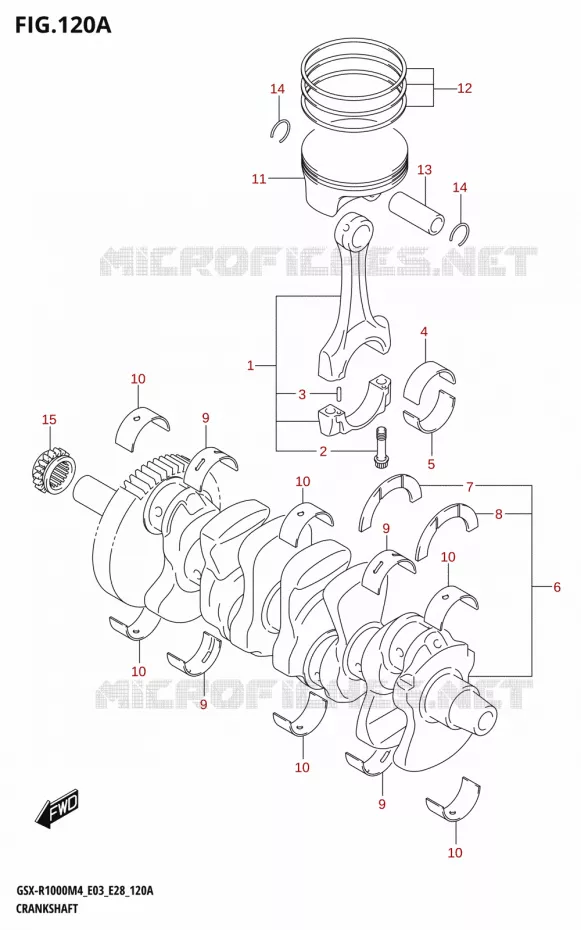 VILEBREQUIN Suzuki MOTO 1000 GSX-R 2024  GSX-R1000A M4 E03 E28 E33