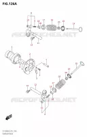 ARBRE A CAMES   SOUPAPES pour Suzuki ACCESS 125 2022