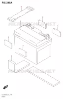 BATTERIE pour Suzuki ACCESS 125 2022