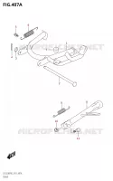 BEQUILLE pour Suzuki ACCESS 125 2022