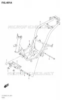 CADRE pour Suzuki ACCESS 125 2022