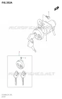 KIT SERRURE pour Suzuki ACCESS 125 2022