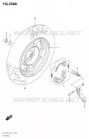 ROUE ARRIERE pour Suzuki ACCESS 125 2022
