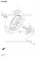 ROUE AVANT pour Suzuki ACCESS 125 2022