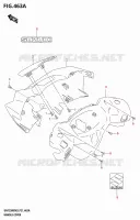 CARENAGE DE GUIDON pour Suzuki AVENIS 125 2023