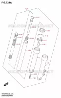 FOURCHE pour Suzuki AVENIS 125 2023