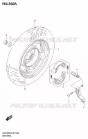 ROUE ARRIERE pour Suzuki AVENIS 125 2023
