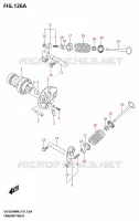 ARBRE A CAMES   SOUPAPES pour Suzuki BURGMAN 125 2023