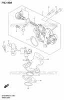 CORPS DE PAPILLON pour Suzuki BURGMAN 125 2023