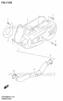 COUVERCLES DE CARTERS pour Suzuki BURGMAN 125 2023