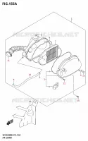 FILTRE A AIR pour Suzuki BURGMAN 125 2023