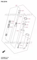 FOURCHE pour Suzuki BURGMAN 125 2023