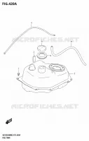 RESERVOIR D'ESSENCE pour Suzuki BURGMAN 125 2023