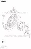 ROUE ARRIERE pour Suzuki BURGMAN 125 2023
