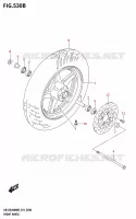 ROUE AVANT pour Suzuki BURGMAN 125 2023