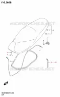 SELLE pour Suzuki BURGMAN 125 2023