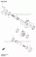 TRANSMISSION (2) pour Suzuki BURGMAN 125 2023