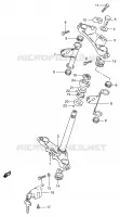 COLONNE DE DIRECTION (P9) pour Suzuki TS-ER 125 1998