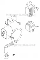 PARTIE ELECTRIQUE pour Suzuki TS-ER 125 1998