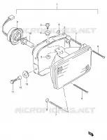 PHARE (P9) pour Suzuki TS-ER 125 1998
