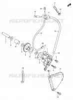 POMPE A HUILE (E1,P36) pour Suzuki TS-ER 125 1998