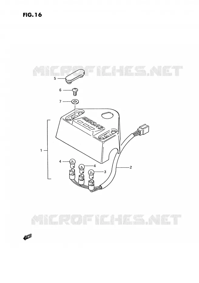 ENSEMBLE TEMOINS Suzuki MOTO 185 TS-ER 1994  TS185ERR(E24)