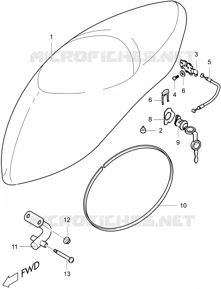 SELLE Suzuki SCOOTER 50 ESTILETE 2000  UF50Y
