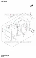 BOITE   TROUSSE A OUTILS pour Suzuki KINGQUAD 750 2024