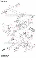 BRAS OSCILLANT pour Suzuki KINGQUAD 750 2024