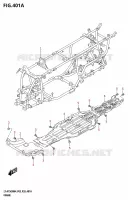 CADRE pour Suzuki KINGQUAD 750 2024