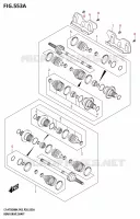 CARDAN ARRIERE pour Suzuki KINGQUAD 750 2024