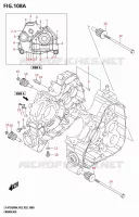 CARTERS MOTEUR pour Suzuki KINGQUAD 750 2024
