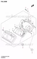 COMPTEUR ((LT A750XP,LT A750XPZ):(P03,P33)) pour Suzuki KINGQUAD 750 2024