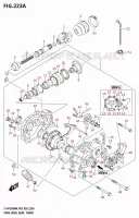 COUPLE CONIQUE (FRONT) pour Suzuki KINGQUAD 750 2024