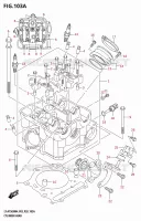 CULASSE pour Suzuki KINGQUAD 750 2024