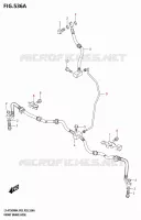 DURITE DE FREIN AVANT pour Suzuki KINGQUAD 750 2024
