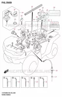 FAISCEAU ELECTRIQUE (LT A750X:(P03,P28)) pour Suzuki KINGQUAD 750 2024